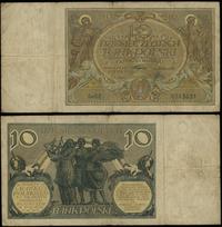 10 złotych 20.07.1926, seria CZ. , numeracja 931