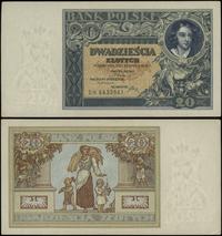 20 złotych 20.06.1931, seria DH. , numeracja 663