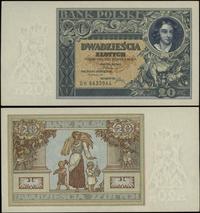 20 złotych 20.06.1931, seria DH. , numeracja 663