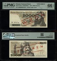 2.000 złotych 1.05.1977, czerwone ukośne "WZÓR" 