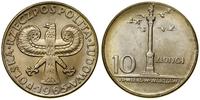 Polska, 10 złotych, 1965