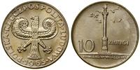 Polska, 10 złotych, 1965