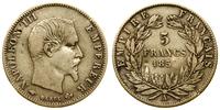 Francja, 5 franków, 1859 A