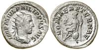 antoninian (244–247), Rzym, Aw: Popiersie cesarz