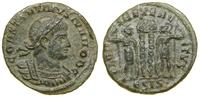 follis (334–335), Siscia, Aw: Popiersie w prawo,