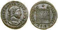 follis (328–329), Siscia, Aw: Popiersie cezara w