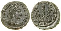 follis (336–337), Cyzicus, Aw: Popiersie cesarza