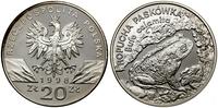 20 złotych 1998, Warszawa, Ropucha Paskówka – Bu