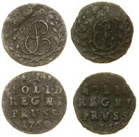 Rosja, 2 x szeląg, 1759 i 1760