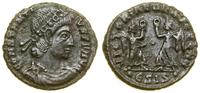 mały follis (347–348), Siscia, Aw: Popiersie ces