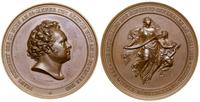 Franciszek Schubert 1872, sygnowany medal autors