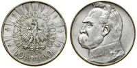 10 złotych 1939, Warszawa, Józef Piłsudski, lekk