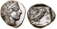 tetradrachma (ok. 454–404 pne), Ateny, Aw: Głowa