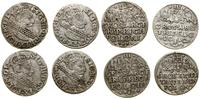 Polska, zestaw 4 x trojak, 2 x 1622, 1623, 1624