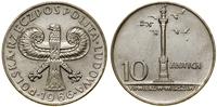 10 złotych 1966, Warszawa, Kolumna Zygmunta – ma