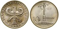 10 złotych 1965, Warszawa, VII wieków Warszawy -