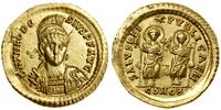 solidus (ok. 425–429), Konstantynopol, Aw: Popie