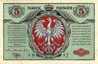 5 marek polskich-seria A 1916