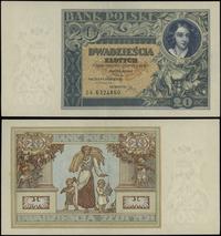 20 złotych 20.06.1931, seria DK, numeracja 63248