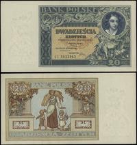 20 złotych 20.06.1931, seria DT, numeracja 58339