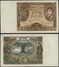 100 złotych 9.11.1934, seria C.Y., numeracja 833