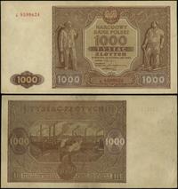 1.000 złotych 15.01.1946, seria L, numeracja 859