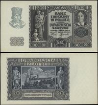 20 złotych 1.03.1940, seria L, numeracja 2940780