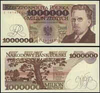 1.000.000 złotych 15.02.1991, seria E, numeracja