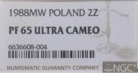 Polska, 2 złote, 1988