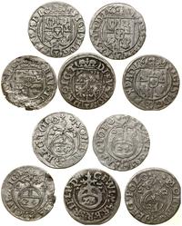 Polska, zestaw: 5 x półtorak, 1622–1644