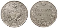 rubel 1842/AЧ, Petersburg, moneta czyszczona, Bi