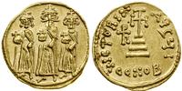 solidus 639–641, Konstantynopol, Aw: Trzej panuj