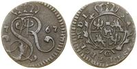 Polska, 1 grosz, 1767 G