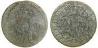 1 grosz 1767 g, Warszawa, kropka po dacie, 8 jag