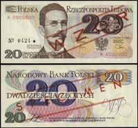 Polska, 20 złotych, 1.06.1982