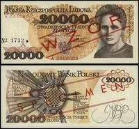 Polska, 20.000 złotych, 1.02.1989