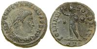 follis 313, Ticinum, Aw: Popiersie władcy w praw