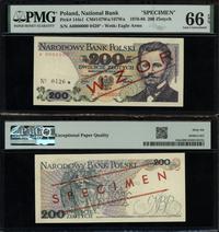 200 złotych 25.05.1976, czerwone ukośne "WZÓR" /