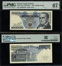 Polska, 100.000 złotych, 1.02.1990