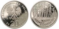 20 złotych 1995, Katyń, Miednoje, Charków, monet