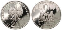 20 złotych 1996, 1000-lecie Gdańska, moneta w ka