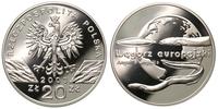 20 złotych 2003, Węgorz europejski, moneta w kap