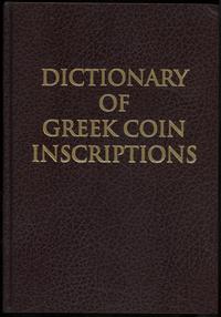 wydawnictwa zagraniczne, Icard Severin – Dictionary of Greek Coin Inscriptions, Rockville Centre, 1..