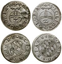 Niemcy, lot 2 x 1/2 batzena, 1624, 1626