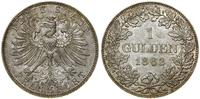 Niemcy, 1 gulden, 1862