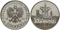 100.000 złotych 1990, USA, Solidarność 1980–1990