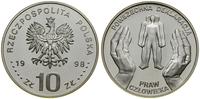 Polska, 10 złotych, 1998