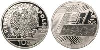 10 złotych 2001, Rok 2001, moneta w kapslu, pięk
