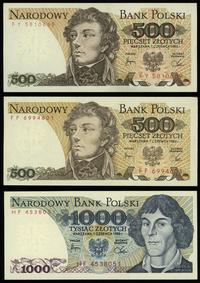 Polska, zestaw 48 banknotów, 1982–1988