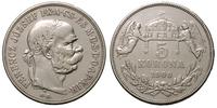 5 koron 1900/KB, Kremnica, srebro 23.73 g